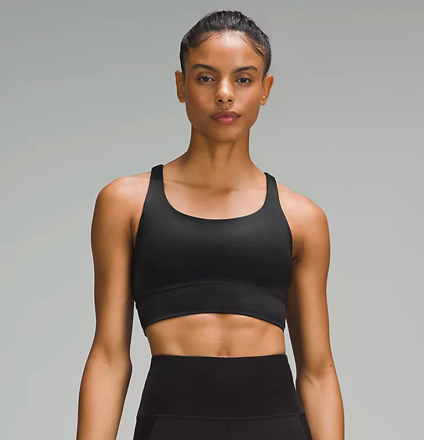 lululemon Energy™ Longline Bra *Medium Support, B-D Cups Foil (***BVCA)